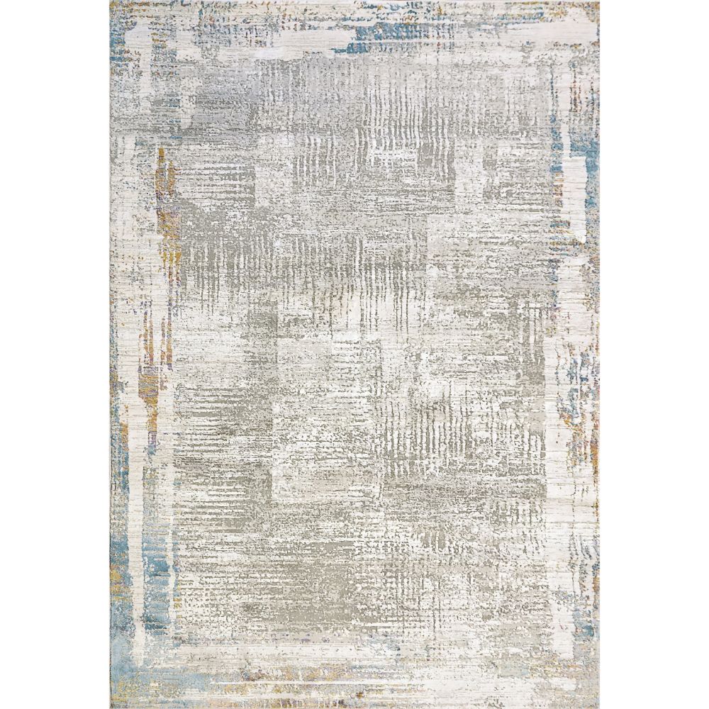 Dynamic Rugs 7989-950 Valley 5 Ft. 3 In. X 7 Ft. 7 In. Rectangle Rug in Grey/Blue